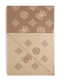 Fleece Peony Blanket