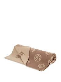 Fleece Peony Blanket