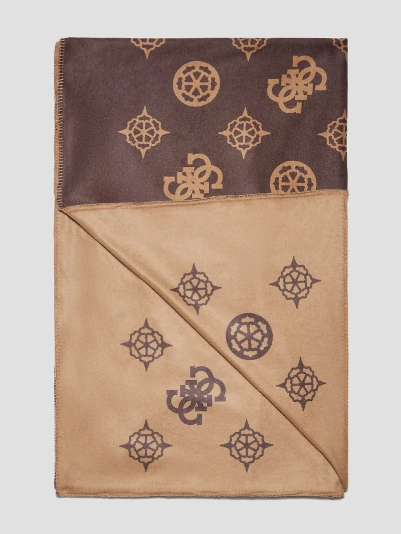 Fleece Peony Blanket