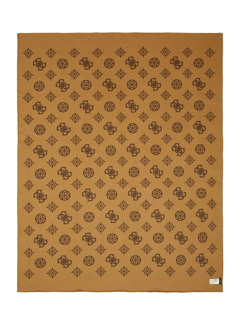 Fleece Peony Blanket