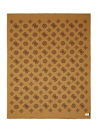 Fleece Peony Blanket
