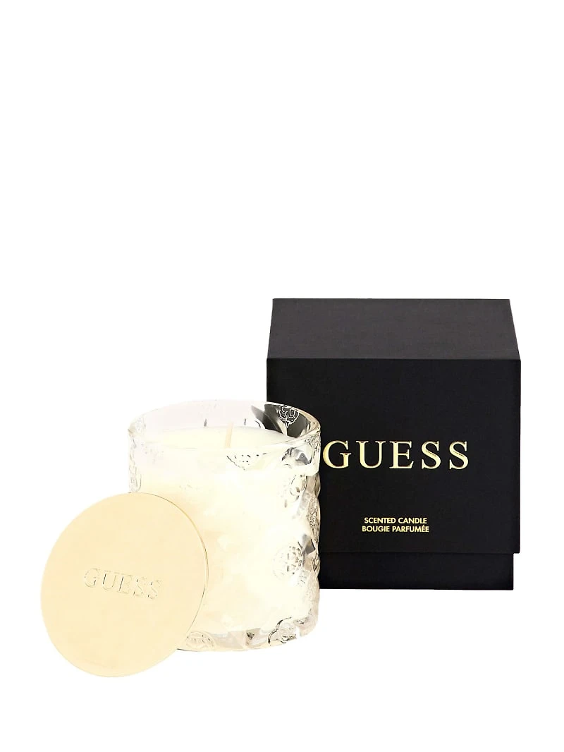 Diamond-Cut Peony Candle