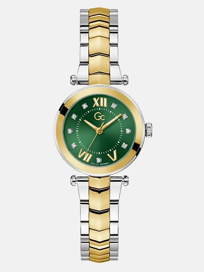 Gc Two-Tone Analog Watch