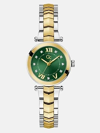 Gc Two-Tone Analog Watch