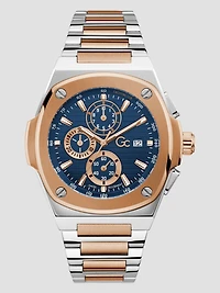 Gc Two-Tone Chronograph Watch