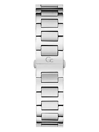 Silver-Tone Chronograph Watch