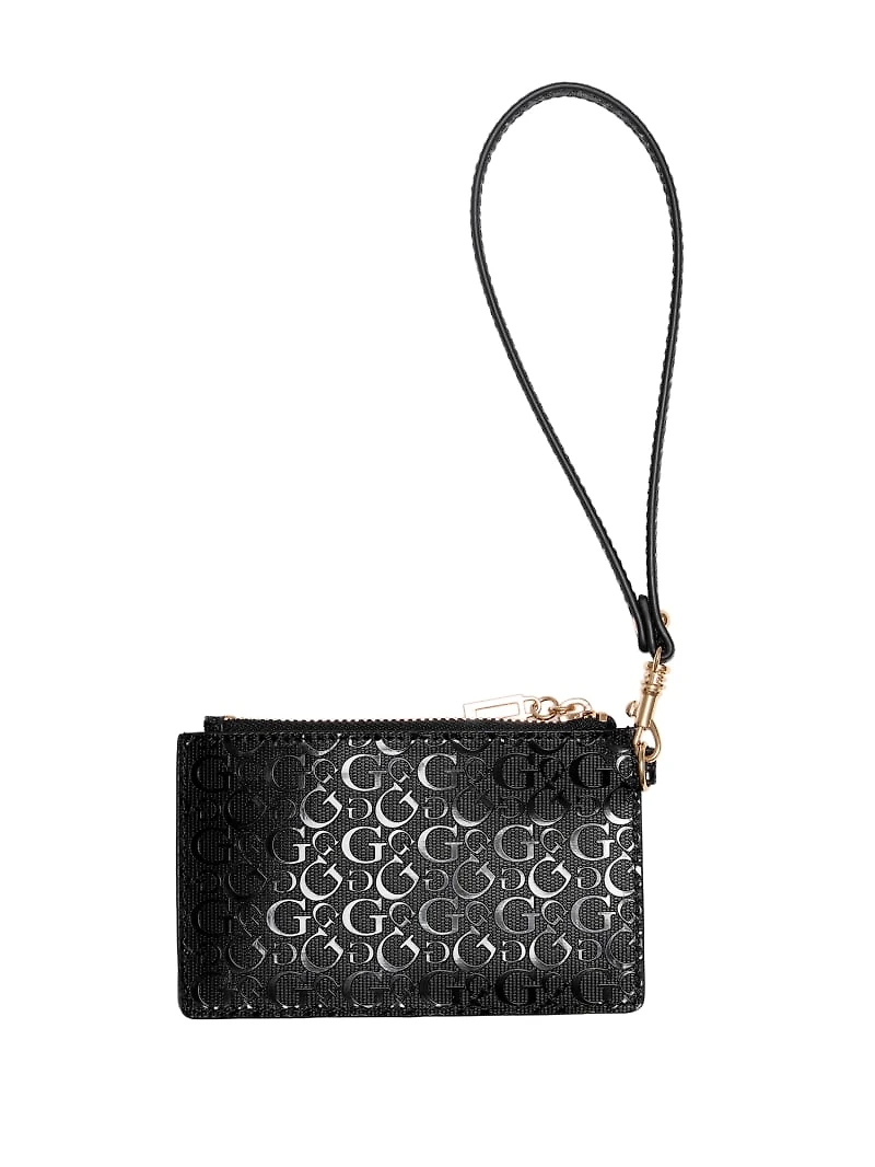 Abree Faux-Leather Card Case Wristlet