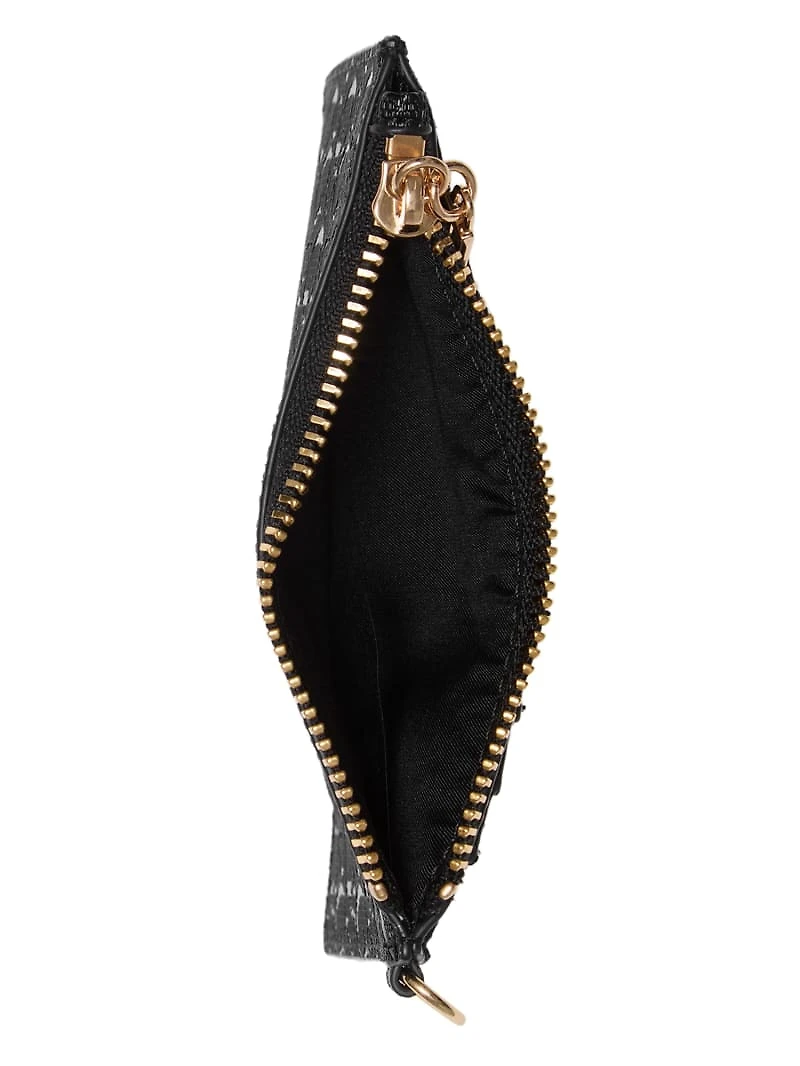 Abree Faux-Leather Card Case Wristlet