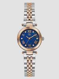 Gc Lapis Lazuli Gemstone Analog Watch