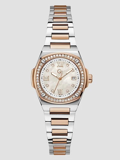 Gc Mini Mother-of-Pearl Analog Watch