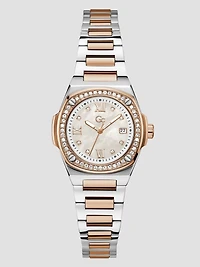 Gc Mini Mother-of-Pearl Analog Watch
