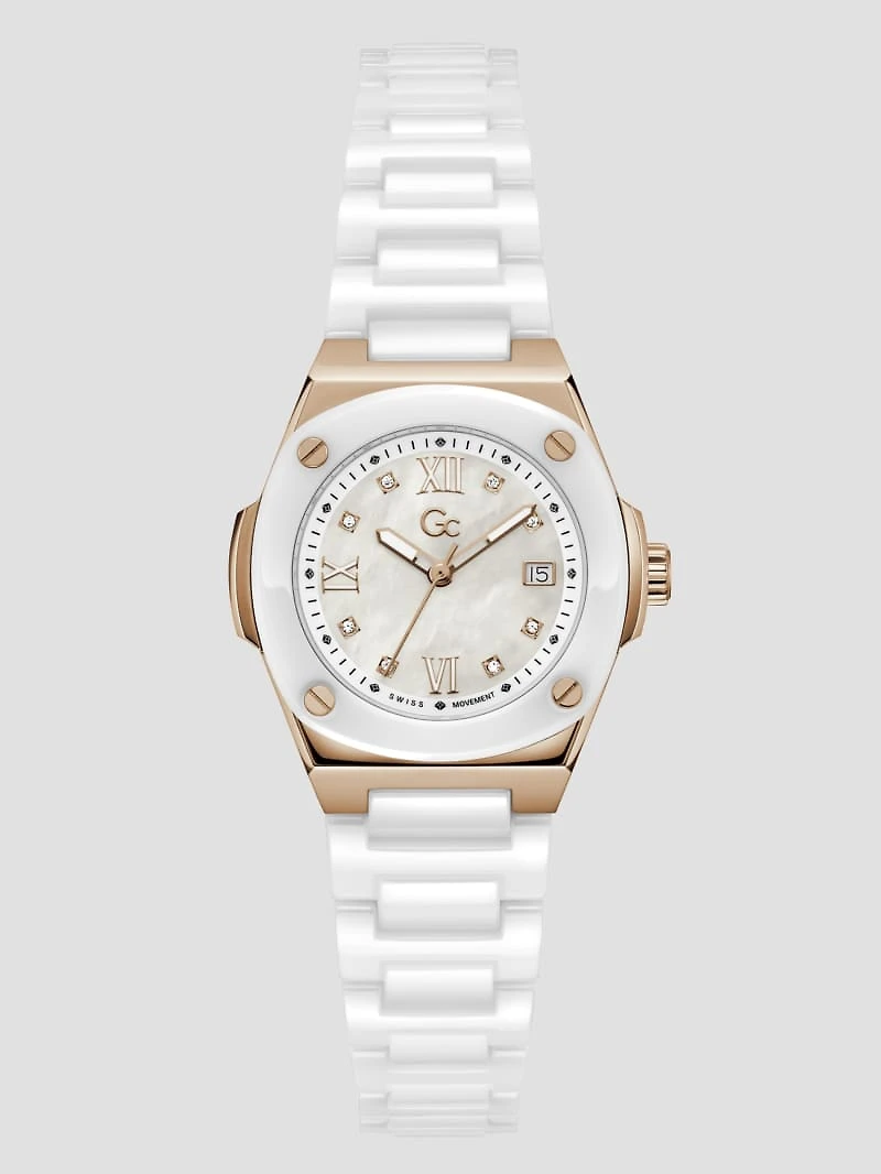 Gc Multi-Tone Chronograph Watch