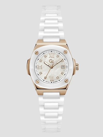 Gc Multi-Tone Chronograph Watch