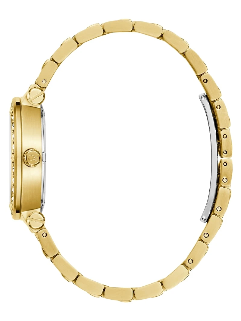 Gold-Tone Analog Watch