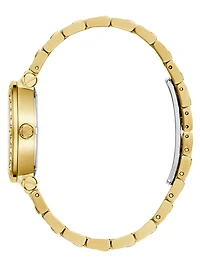 Gold-Tone Analog Watch