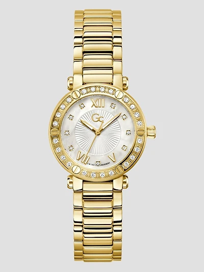 Gold-Tone Analog Watch
