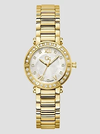 Gold-Tone Analog Watch
