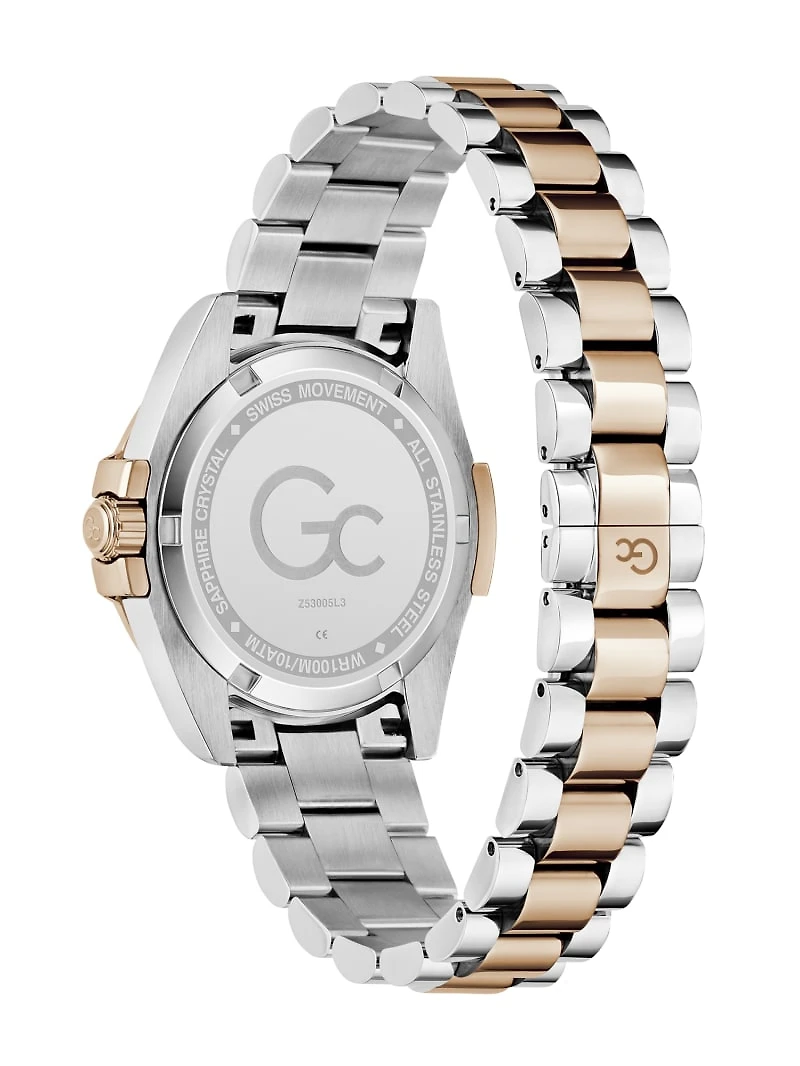 Two-Tone Analog Watch