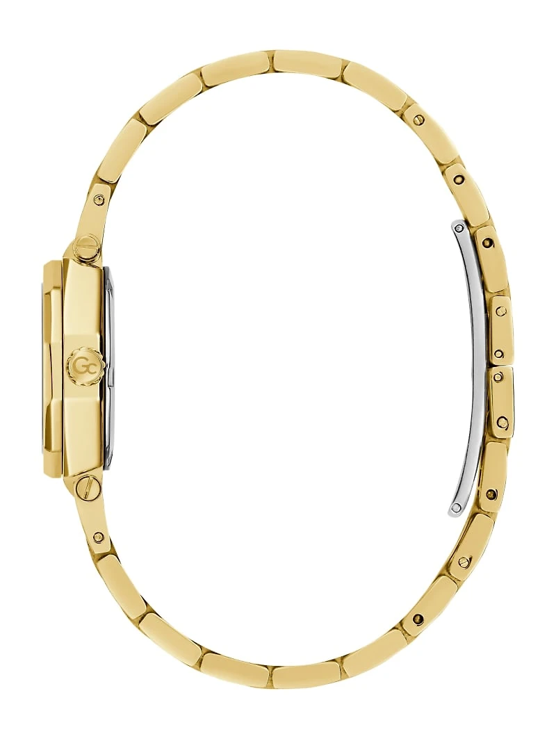 Gc Gold-Tone Petite Analog Watch