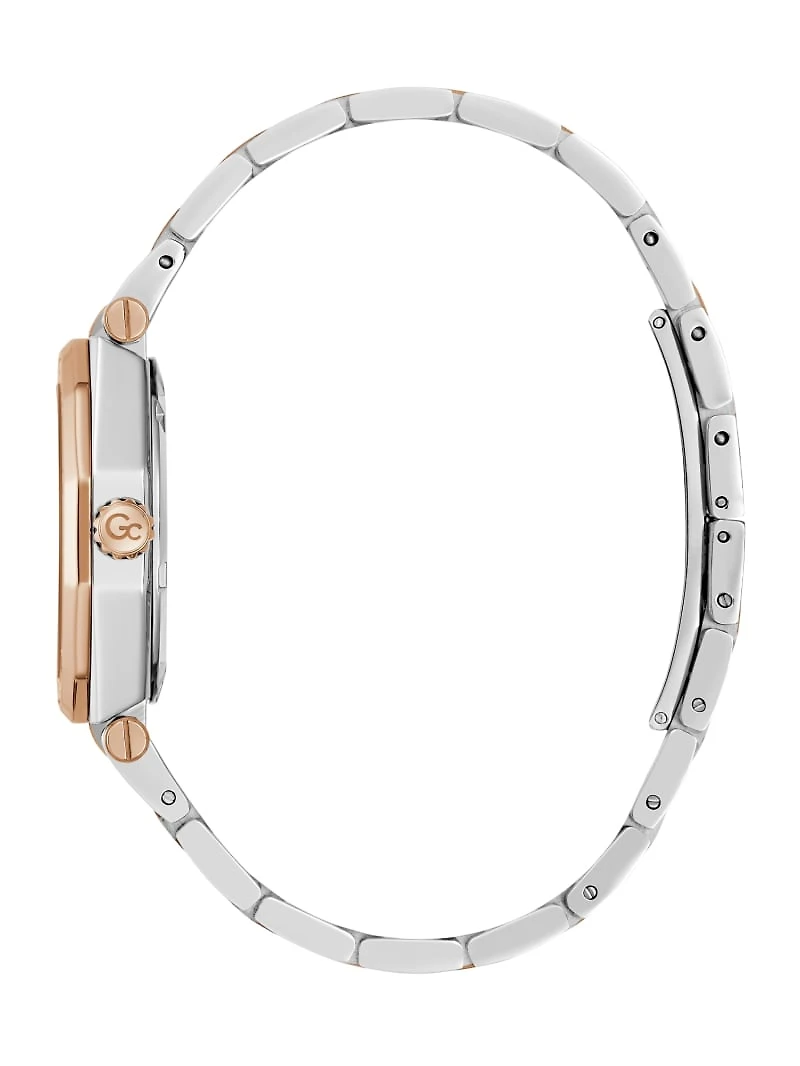 Gc Two-Tone Analog Watch