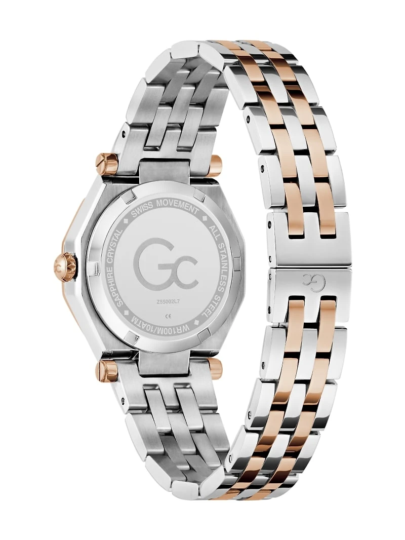 Gc Two-Tone Analog Watch