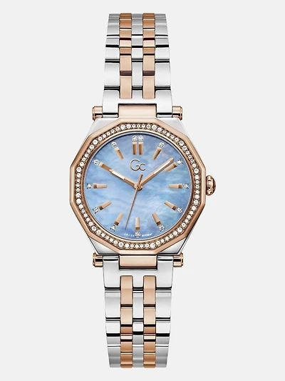 Gc Two-Tone Analog Watch