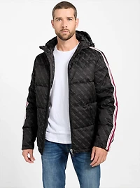 Eco Fusco Hooded Padded Jacket