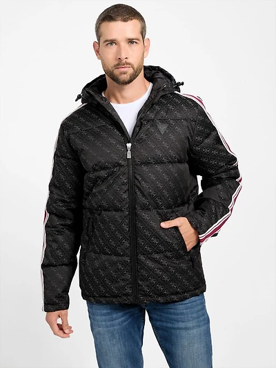 Eco Fusco Hooded Padded Jacket