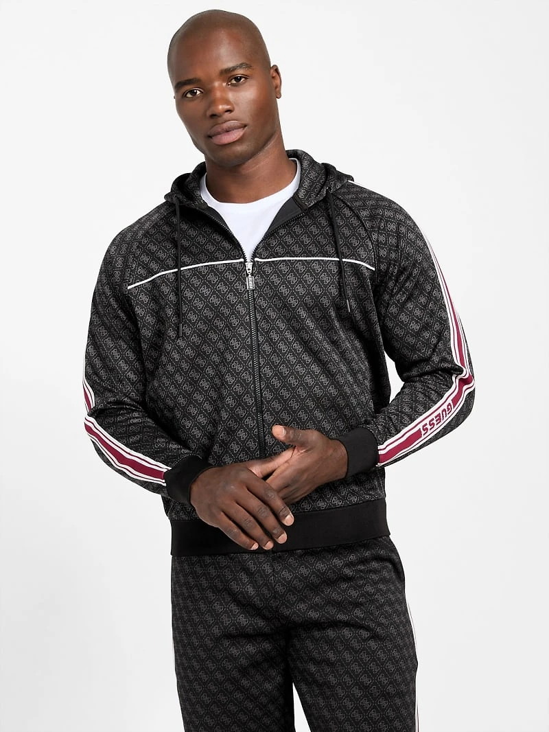 Eco Parimo Jacquard Full-Zip Hoodie