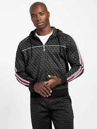 Eco Parimo Jacquard Full-Zip Hoodie