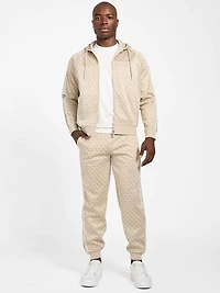Eco Parimo Jacquard Full-Zip Hoodie