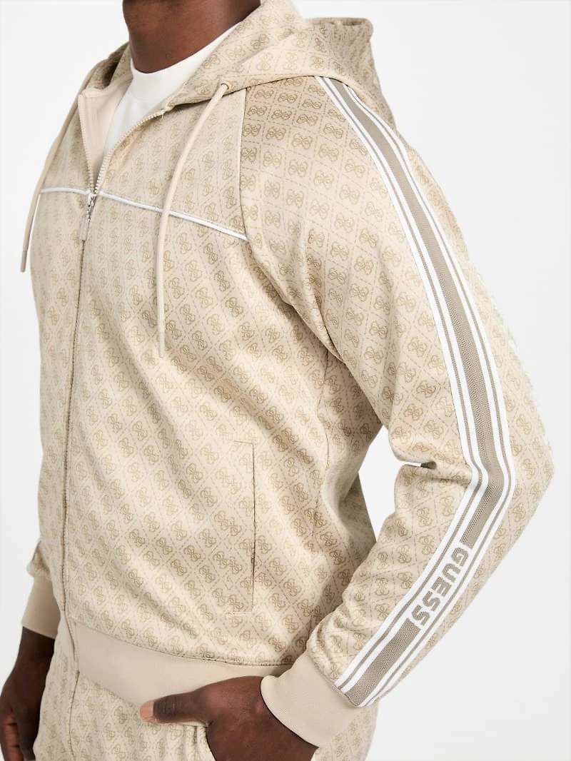 Eco Parimo Jacquard Full-Zip Hoodie