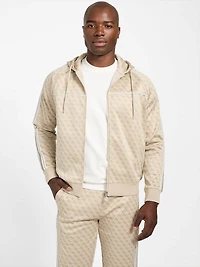 Eco Parimo Jacquard Full-Zip Hoodie