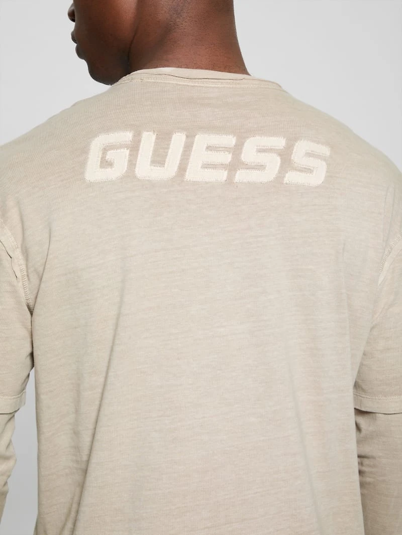 Gondour Layered Patch Tee