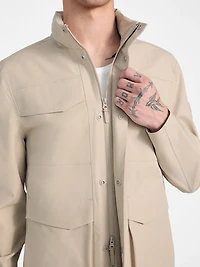 Dunwich Woven Hooded Utility Jacket