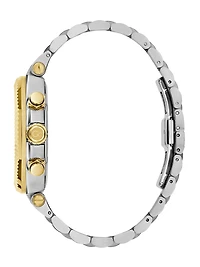 Gc Two-Tone Chronograph Watch