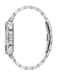 Gc Silver-Tone Multifunction Watch