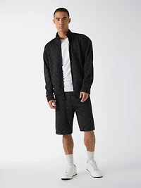 All over logo shorts