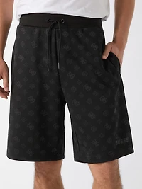 All over logo shorts
