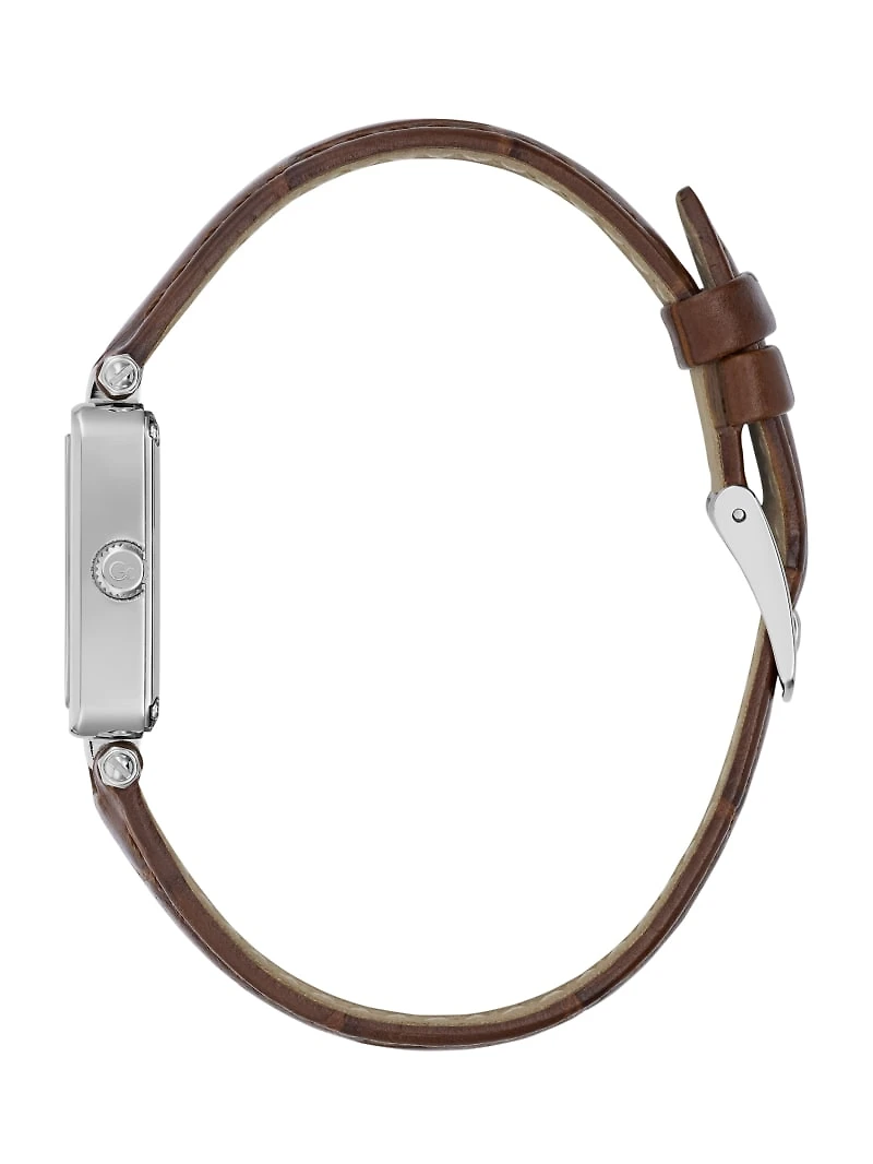 GC Genuine leather analogue watch