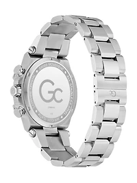 GC Stainless Steel multi-function watch 44 mm