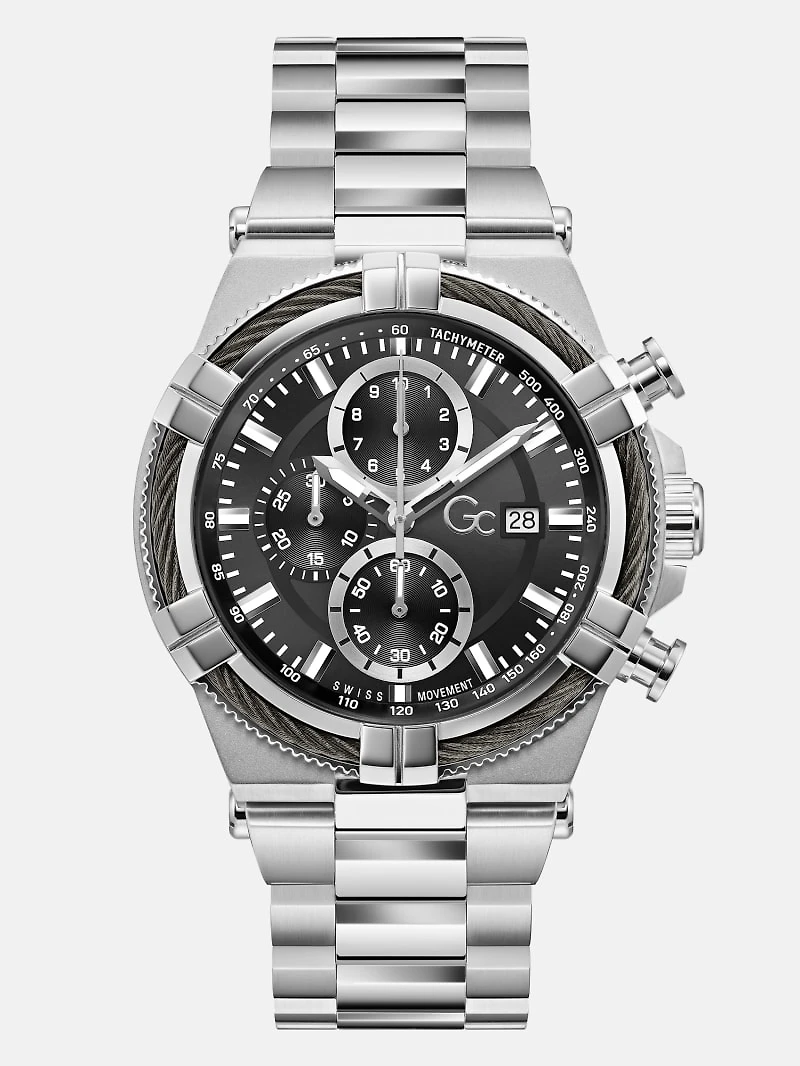 GC Stainless Steel multi-function watch 44 mm