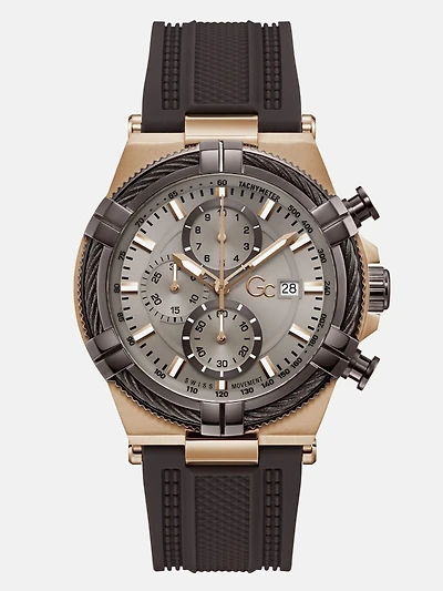 GC Silicone multi-function watch 44 mm