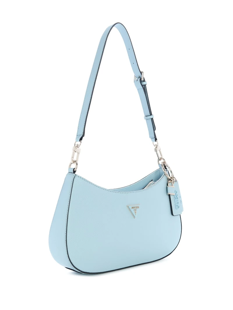 Noelle saffiano shoulder bag