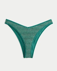Crochet-Style Cheekiest Bikini Bottom