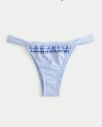 Side Strap High-Leg Cheekiest Bikini Bottom