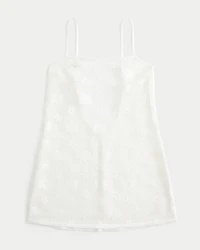 Open-Stitch Cover Up Dress