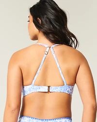 Curvy Plunge Underwire Bikini Top