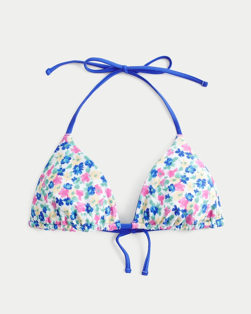 Reversible Triangle Bikini Top