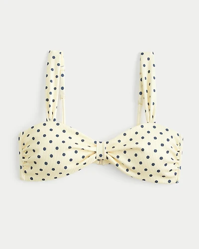 Rib Scoop Bikini Top